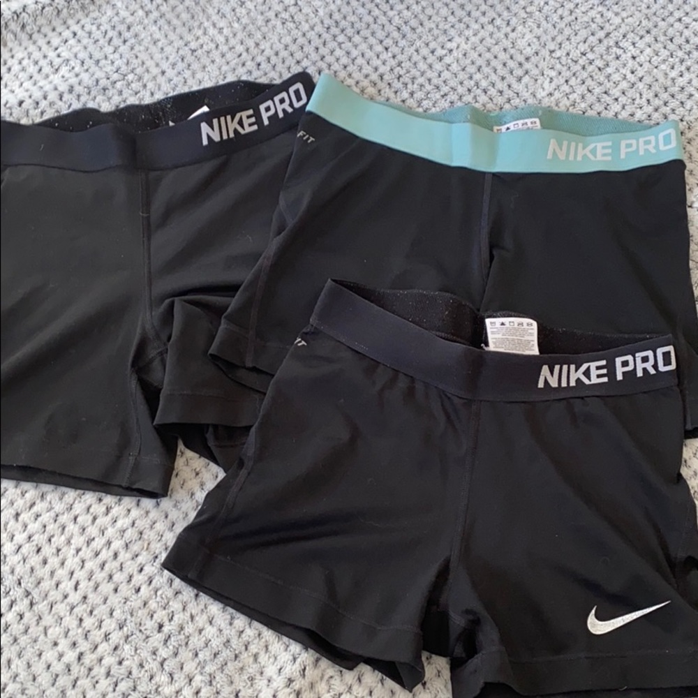 Bundle of 3 Nike pro spandex